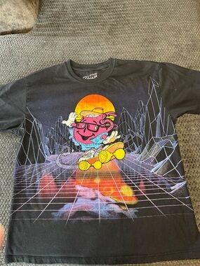 MAD Engine Black Kool-Aid Logo Interior Print Tee